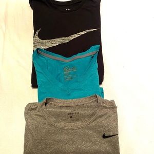Bundle of 3 Nike Dri-fit shirts